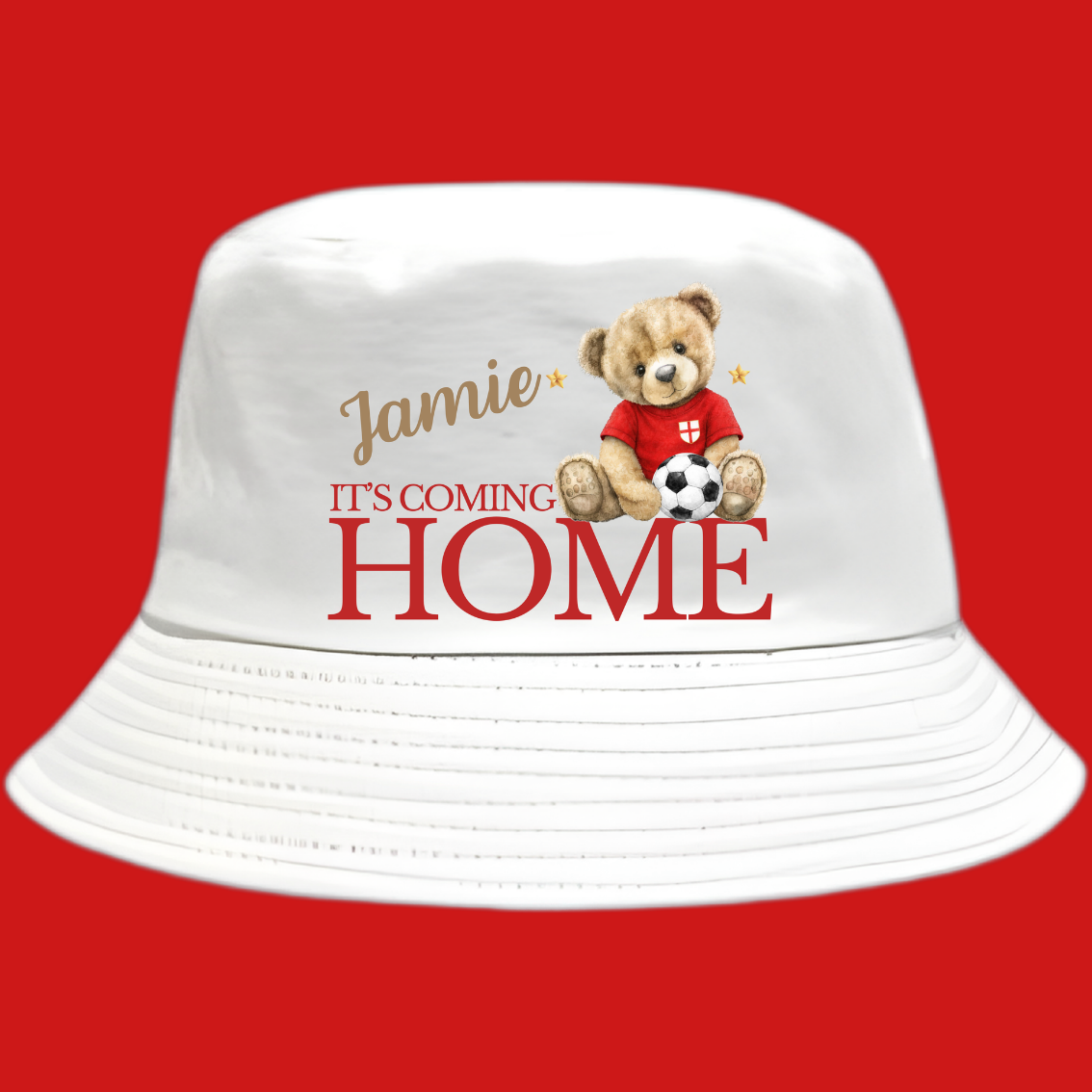 WORLD CUP 2026 ENGLAND THEMED BUCKET HAT