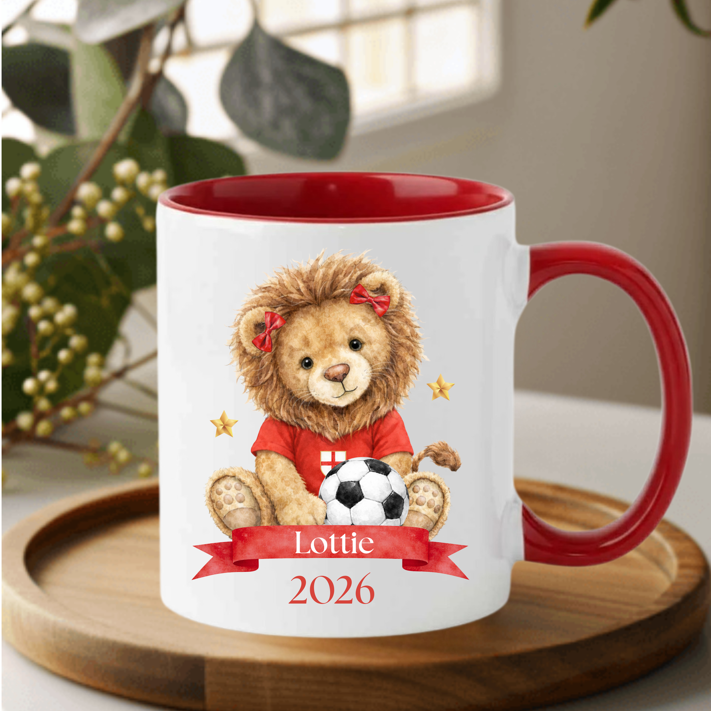 World Cup 2026 England Themed Mug