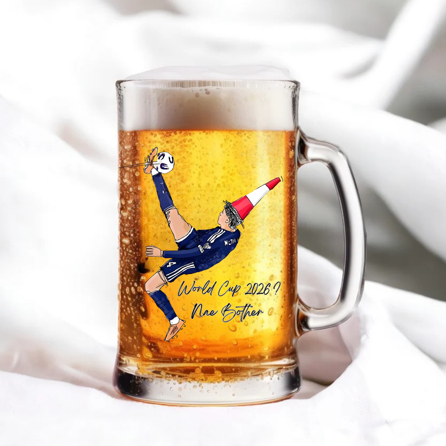 WORLD CUP 2026 SCOTLAND THEMED BEER TANKARD