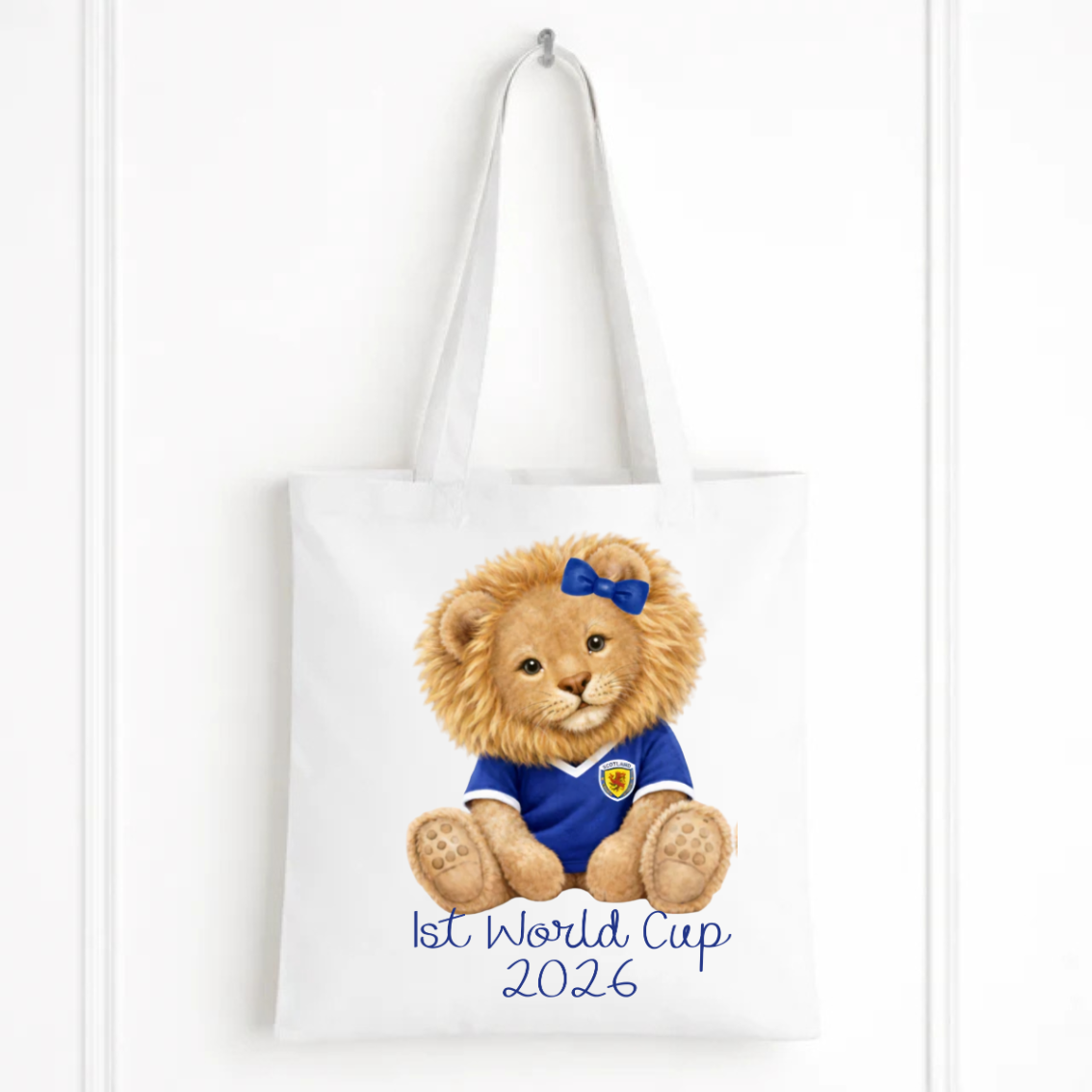 World Cup 2026 Scotland Themed Tote Bag