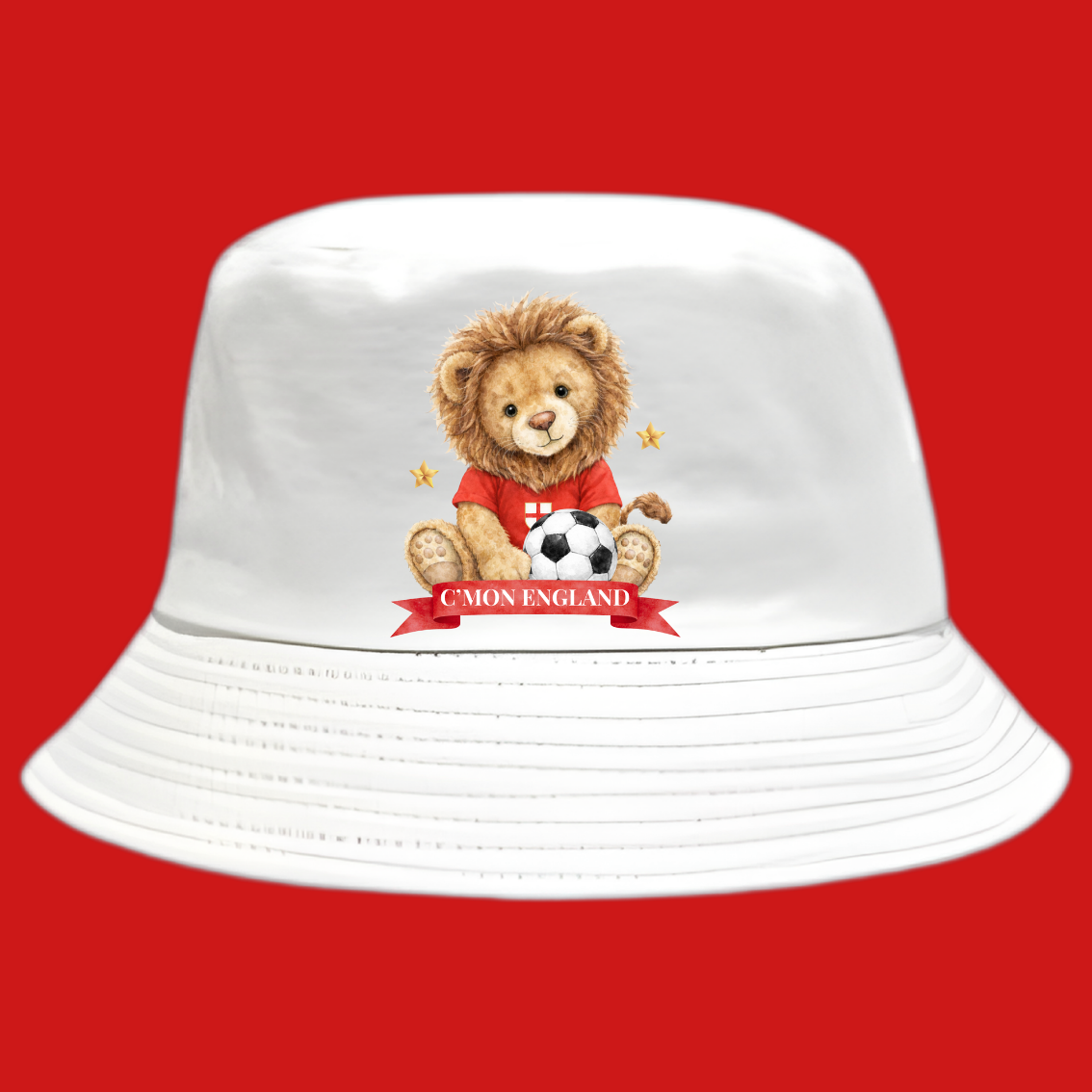 WORLD CUP 2026 ENGLAND THEMED BUCKET HAT