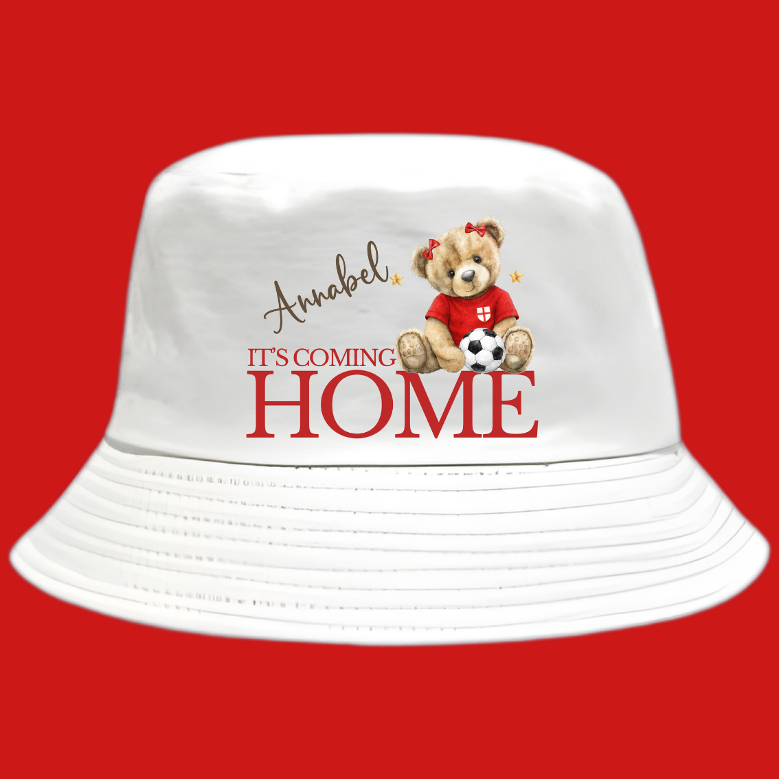 WORLD CUP 2026 ENGLAND THEMED BUCKET HAT