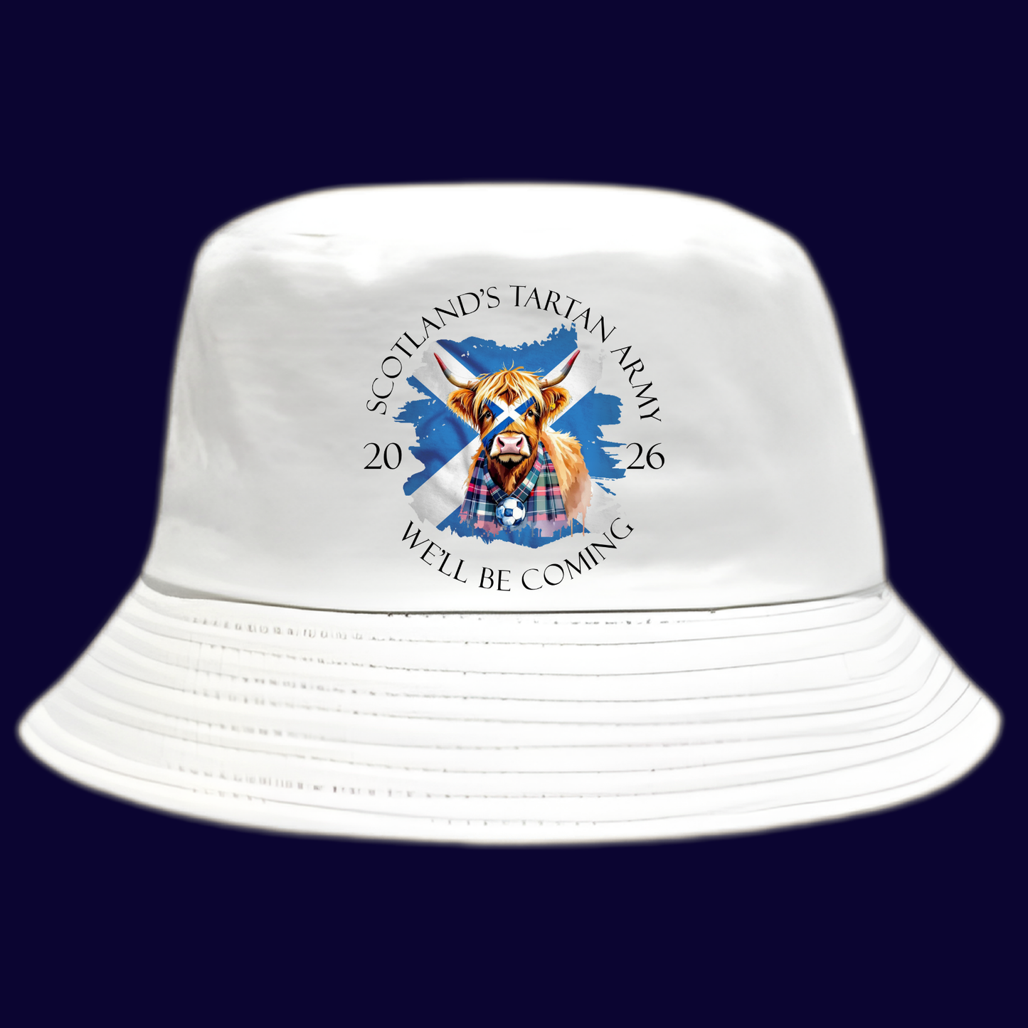 WORLD CUP 2026 SCOTLAND THEMED BUCKET HAT