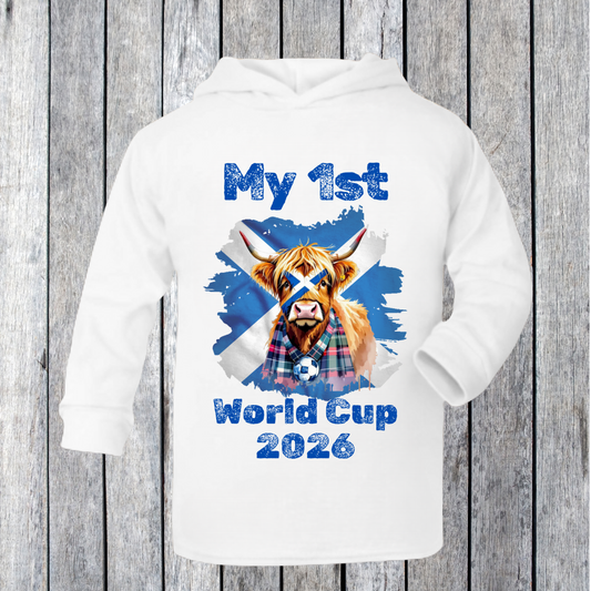 Long Sleeve Jersey Hoodie Scotland World Cup 2026