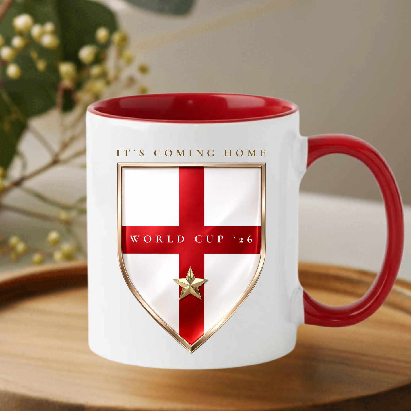 World Cup 2026 England Themed Mug
