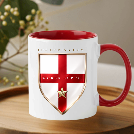 World Cup 2026 England Themed Mug