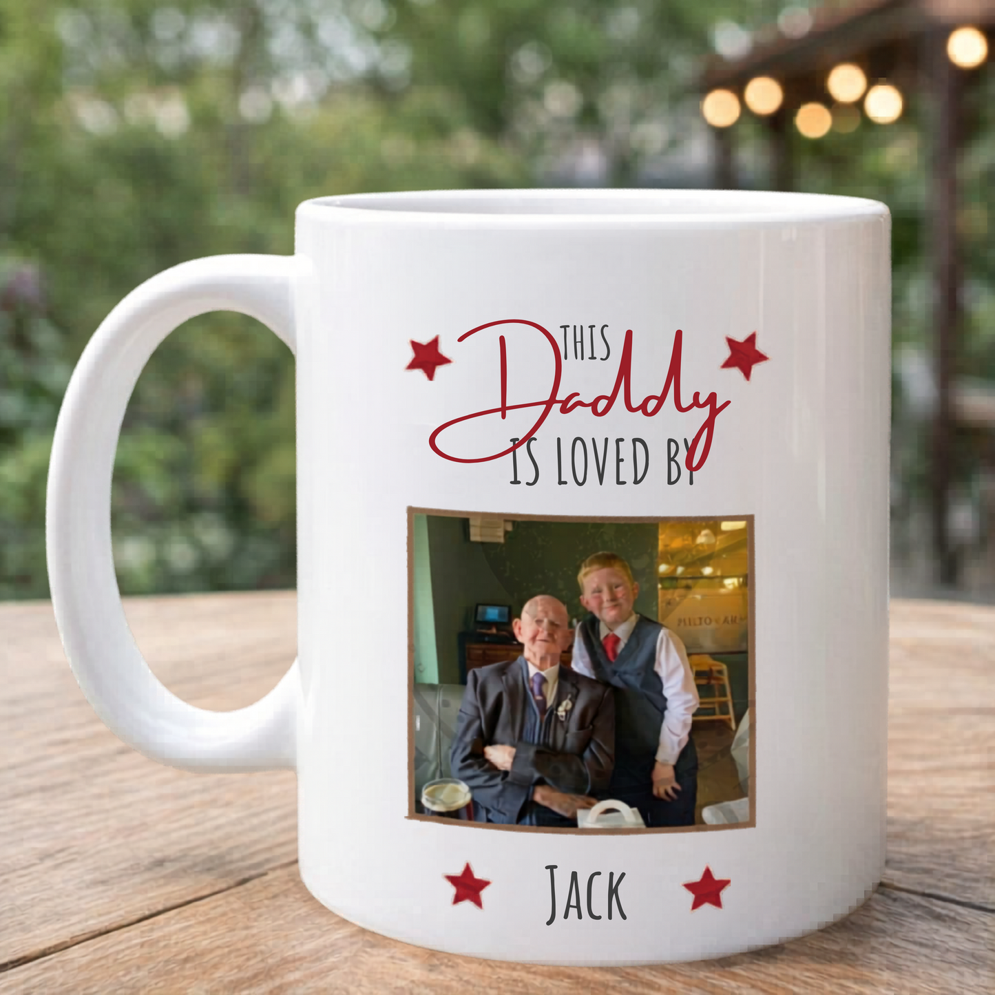 Father's Day Customised Photo Mug