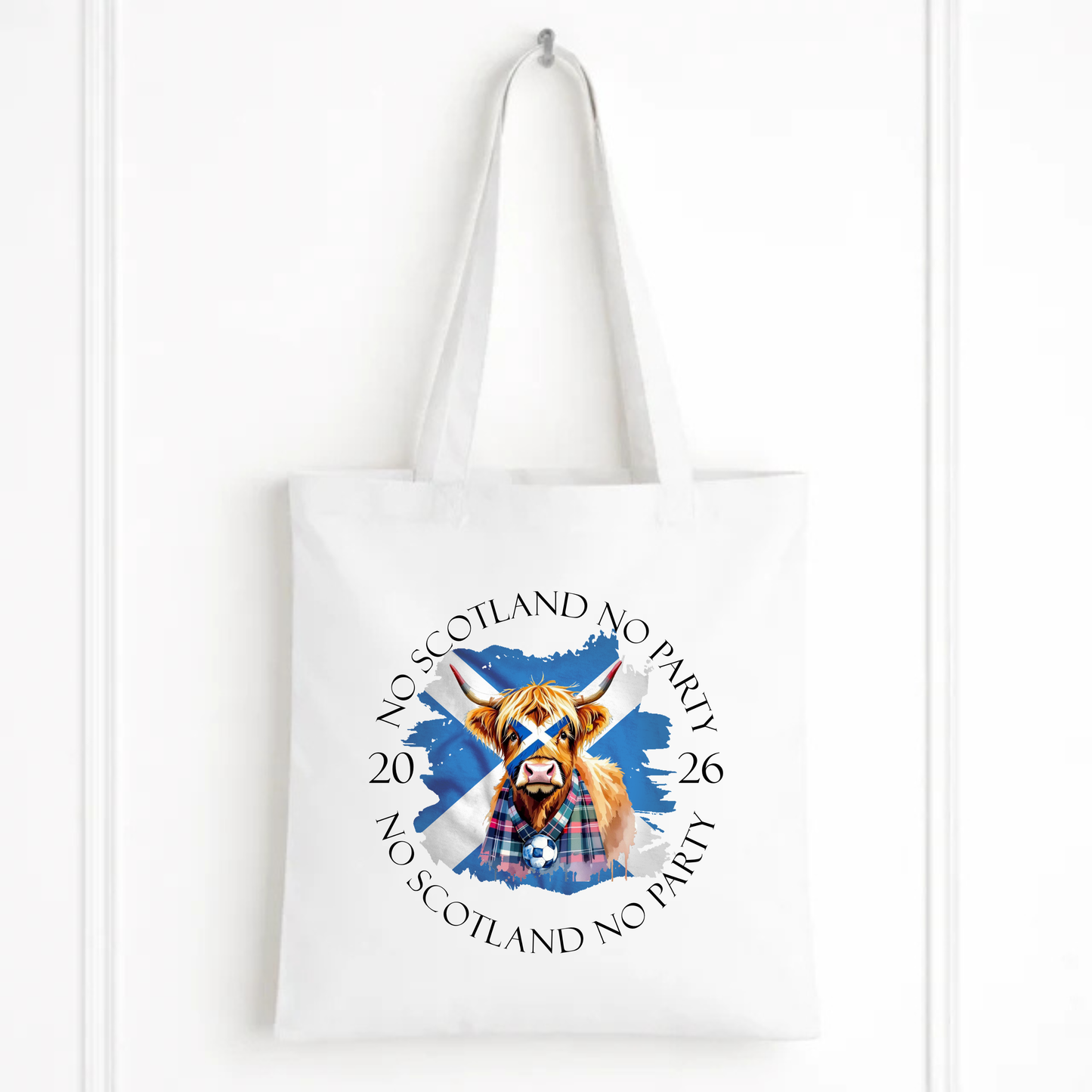 World Cup 2026 Scotland Themed Tote Bag