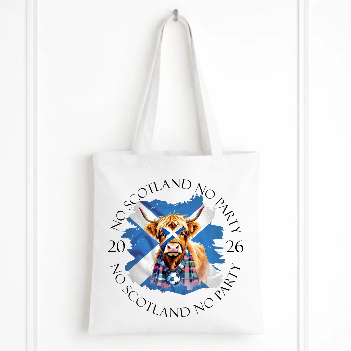 World Cup 2026 Scotland Themed Tote Bag