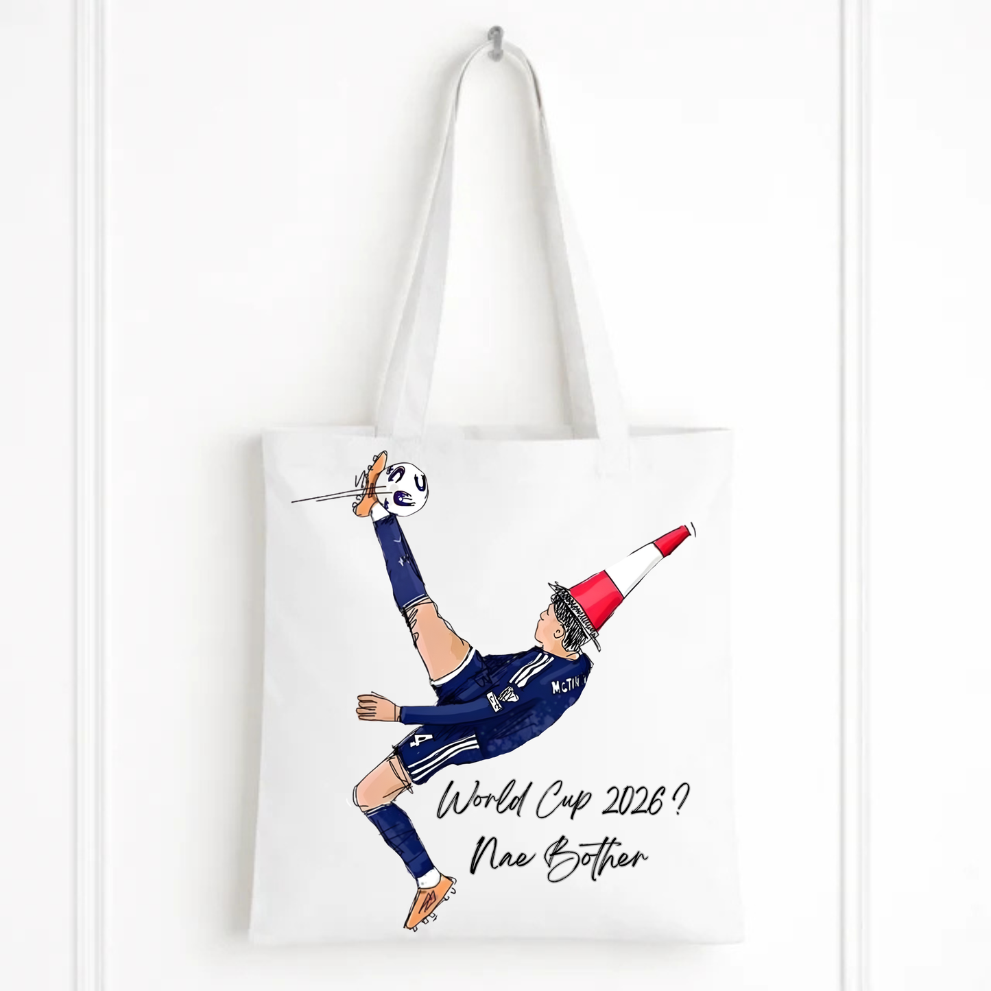 World Cup 2026 Scotland Themed Tote Bag