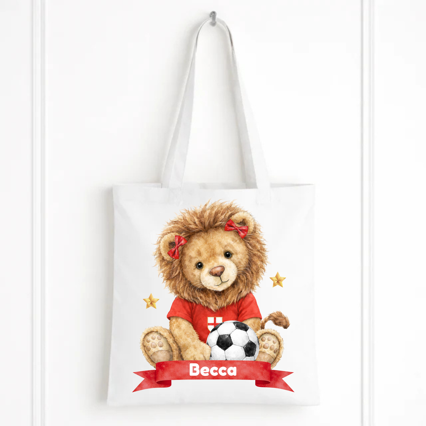 World Cup 2026 England Themed Tote Bag